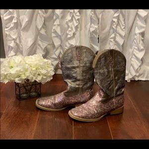 Roper sparkle boots